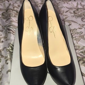 Black Jessica Simpson Platform Heel